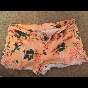 Vanilla Star Orange Shorts